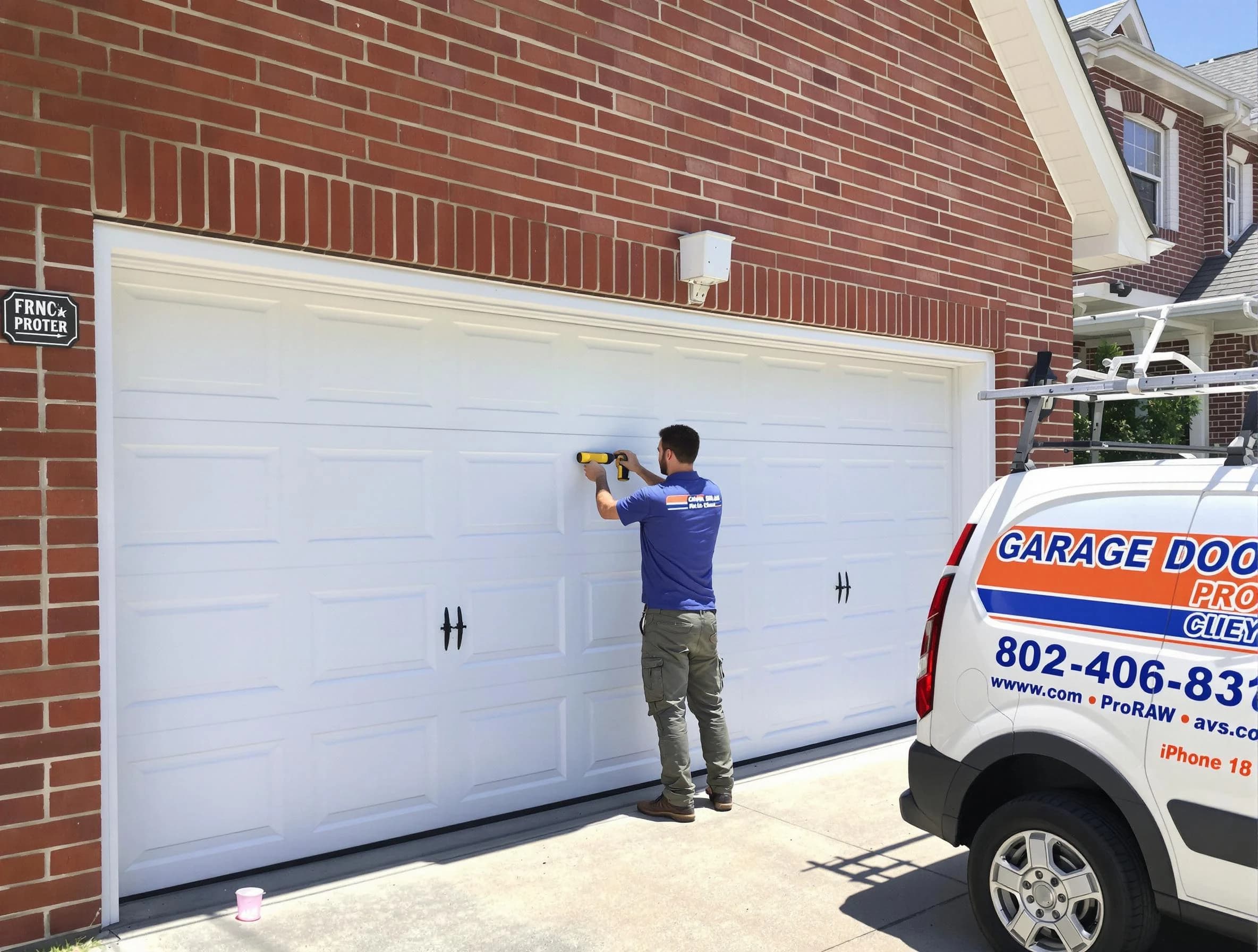 Local garage door repair service by Norman Garage Door Repair in Norman