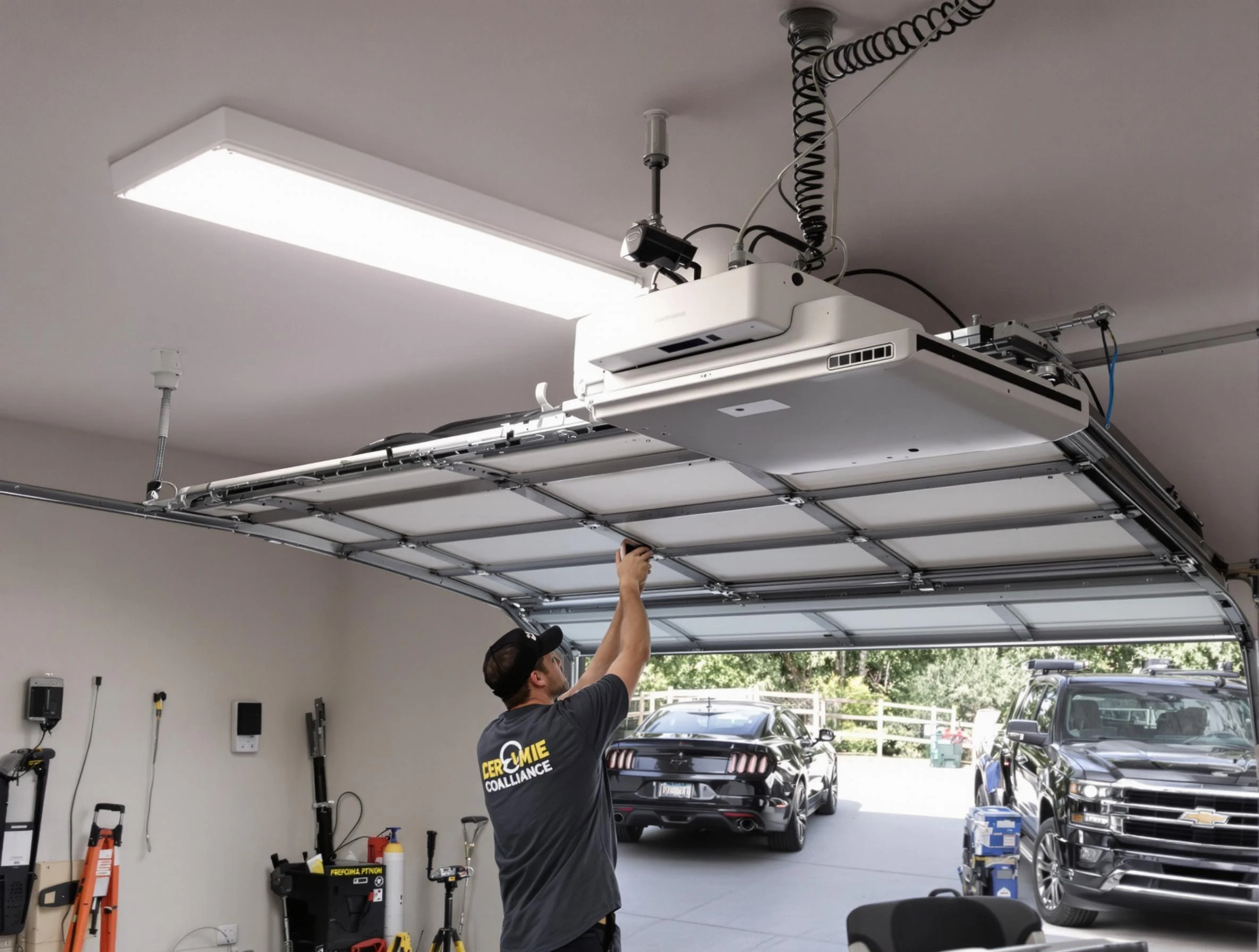 Garage Door Opener Installation in Norman