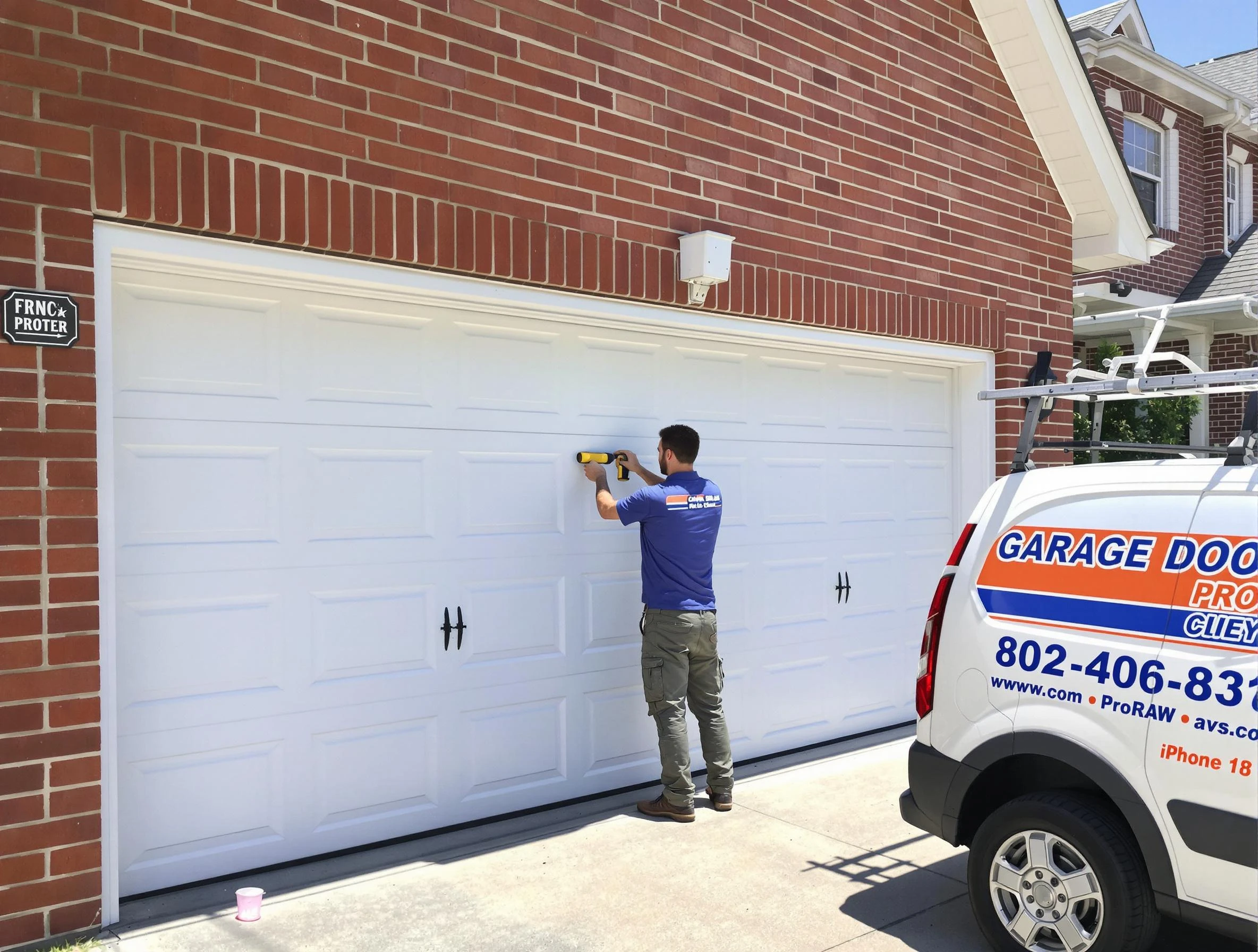 Local garage door repair service by Norman Garage Door Repair in Norman